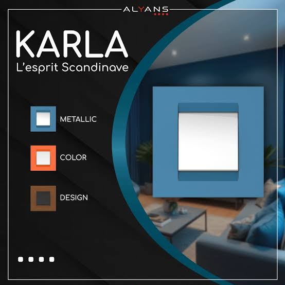 Karla — L’esprit Scandinave : Metallic, Color et Design